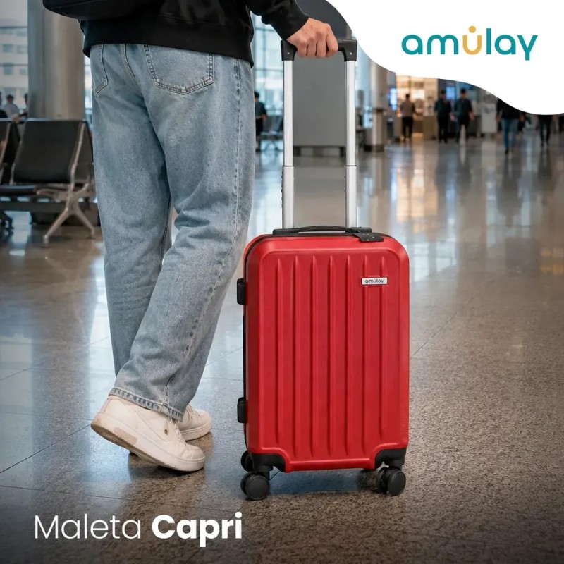 Maleta De Mano 20in Capri Cabina Carry On 10kg Candado