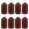 DistrEbution Empty Bottle Laboratory Bottle 250 ml Brown with Lid