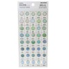 Seal Sheet [Japanese Color Sample] Tracing Seal/Seimei Color Light Blue