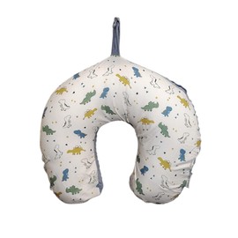 Lakhwinder Heer LLC Baby Nursing Pillow Dino,Full Support for Baby Fedding Milk for Parents and Child. When Brestfedding, Bottol Fedding and Bounding. Multipal Fedding Style.,Machine Washable