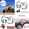 DEBBD Loom Cable Harness Solenoid CDI Quad Dirt Bike ATV