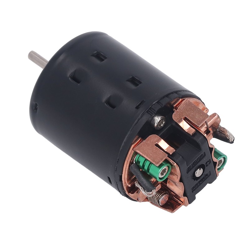 DC Brushed Motor High Torsion Black Shell Carbon Brush Convenient