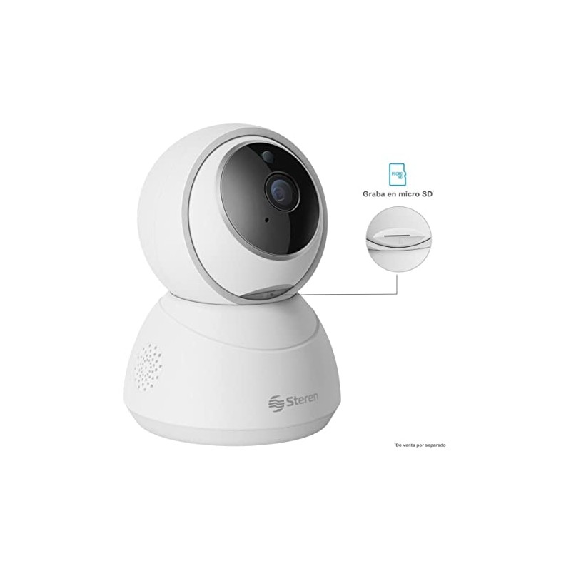 STEREN Cámara de Seguridad Wi-Fi Full HD robotizada con seguidor
