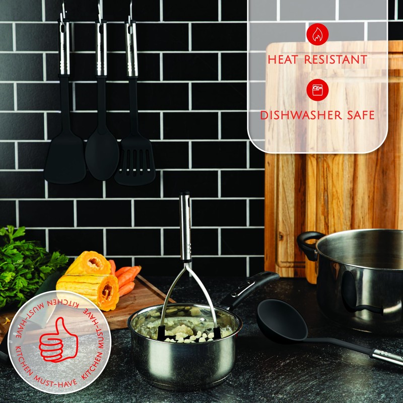 Kitchen Utensils Set 35 PCS Cooking Utensils Set, Nonstick and