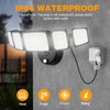 Onforu 150W 15000LM Dusk to Dawn Outdoor Lighting,5 Heads Plug