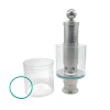 1.5 in Tri Clamp Straight In-line Spunding Valve SS304 Stainless