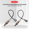 KASturrboo 2PCS O2 Oxygen Sensor O2 Sensor Upstream and Downstream