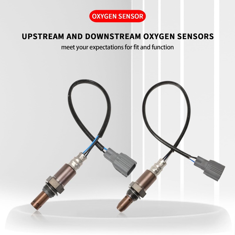 KASturrboo 2PCS O2 Oxygen Sensor O2 Sensor Upstream and Downstream