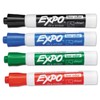 EXPO Low Odor Dry Erase Markers, Chisel Tip, Basic Assorted,