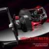 Rooblinos BR-2000 7.2:1 High-Speed Baitcasting Reel - 8kgSpool Capacity: Right