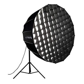 NanLite Grid EC-PR120 Softbox for Parabolic Wide 120 cm Softbox SBPR120 for Photography and Video Recording Large Professional