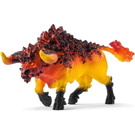 SCHLEICH Eldrador Fire Bull Imaginative Figurine for Kids Ages 7-12