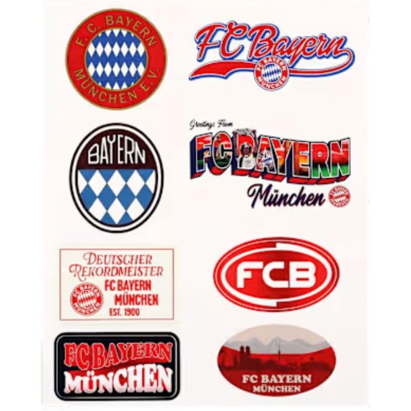 FC Bayern München Suitcase Sticker