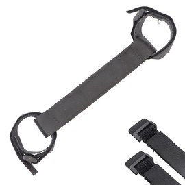 TWZKXC 1 Pack Bicycle Carrying Strap, Mountain Bike Frame Handle Carrying Lifter Bike Rack Strap for Road Mountain Bike, Portable and Labor-Saving, Black