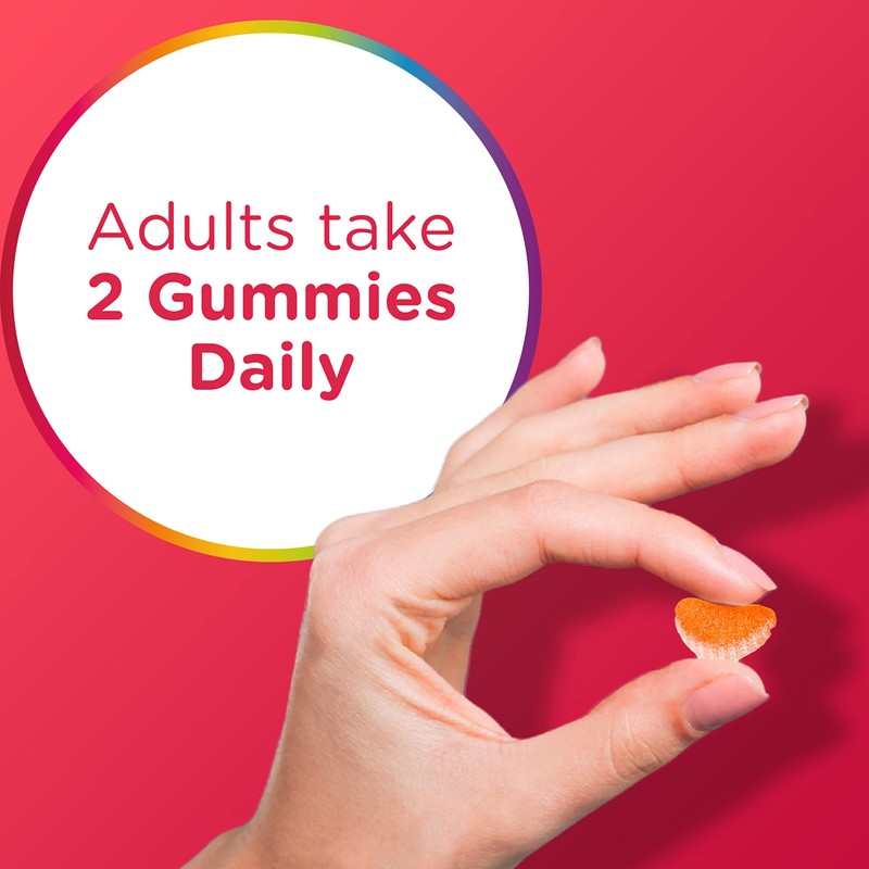 Centrum MultiGummies Multi+ Omega 3 Dual Action, Adult Multivitamin, Multivitamin/Multimineral/Omega