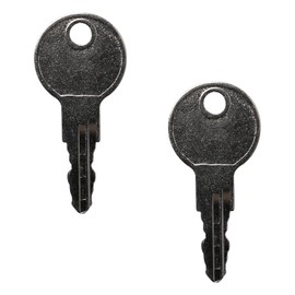 0G66240 Generator Replacement Key Compatible with Generac Lock 0G6624 0G66240,0G66240KEY for Lock 0G6624 Set with Round Enclosure (2 pcs)