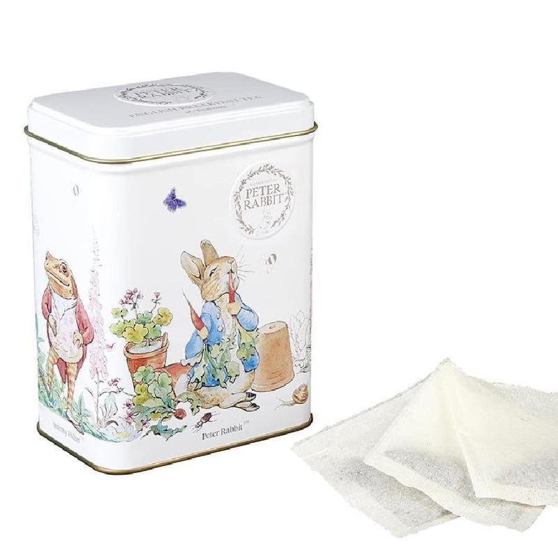 New English Teas Peter Rabbit Tea Tin with 40 English