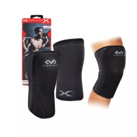 McDavid 맥데이비드 편안한 착용감 무릎보호대 블랙 관절보호 무릎통증 스포츠아대 군인 배드민턴 무릎아대 러닝용 [M] McDavid Comfortable Wearing Knee Brace Black Joint Protection Knee Pain Sports Sleeve for Military Badminton Running [M]