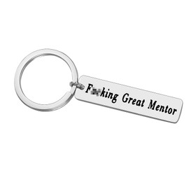 Mentor Gift Leader Boss Appreciation Gift Keyring Gift Going Away Keychain for Mentor Leader Boss Coach Thank You Gift Coworker Leaving Gifts Christmas Birthday Retirement Gift for Boss Mentor