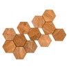 Fridge magnets Office magnets, hexagon fridge magnets, natural and eco-friendly