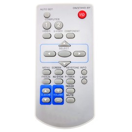 INTECHING 9450864972 Projector Remote Control for Eiki LC-XA20, LC-XB21B, LC-XB31, LC-XB33, LC-XB40, LC-XB41, LC-XB42, LC-XD25, LC-XD25U