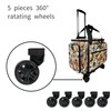 BatlFrist Rolling Teacher Bag with Five 360-Degree Rotating Wheels,Teacher Tote