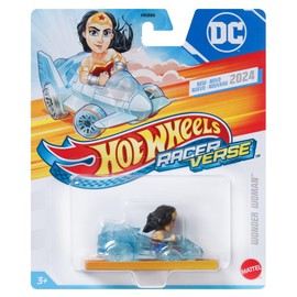 Hot Wheels RacerVerse Vehículo de Juguete Mujer Maravilla para niños de 3 años en adelante