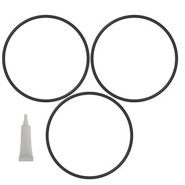 POCPUNAB WS03X10038 UCRING Water Filter Housing O-Ring Compatible with GE Whole House Water Filter Gasket Replacement with 5 Gram Grease for GXWH20S GXRM10RBL GX1S01R GXWH20F, 3 Pack