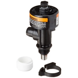 Pentair 98209804 Universal High Flow Manual Air Relief Valve with Instruction Labels Replacement Pool and Spa Filter