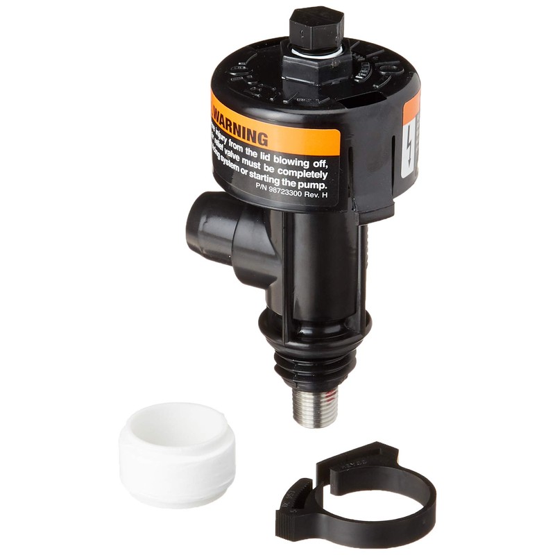 Pentair 98209804 Universal High Flow Manual Air Relief Valve with