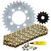 NICHE Drive Sprocket Chain Combo for Kawasaki Z125 Pro KRT