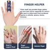 FIBOUND Pack of 2 Finger Stabiliser, Finger Splints, Finger Brace,