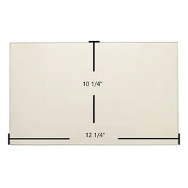 Total Hearth, Keystone Glass - Wood Stove Glass Replacement, Ceramic Glass for Wood Stove, Heat Resistant Glass, Pyroceram & Robax Material, Clear Transparent Amber Tint - 12 1/4" x 10 1/4"