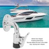 Door Stopper Catch Set Marine Grade 316 Stainless Steel 90°