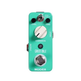 MOOER Green Mile - Pedal de sobremarcha para guitarra eléctrica, sonido natural, suave, cremoso, para metal