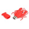 Cartoon U Disk PVC Small USB Lobster Pattern Flash Pen