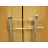 Reer 7103.9 Safety Lock for Cabinets, Transparent