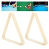2Pcs Billiard Triangle Rack Strong Snooker Ball Frame for 5.25cm