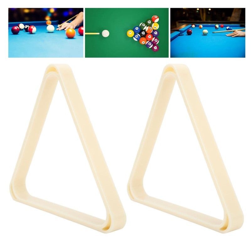 2Pcs Billiard Triangle Rack Strong Snooker Ball Frame for 5.25cm