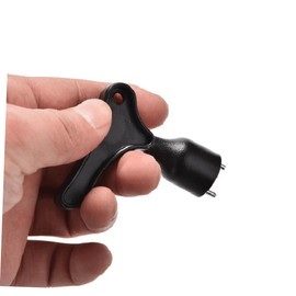 Kisangel Golf Shoe Cleats Wrench Plastic Spike Removal Tool Point Nail Comfortable Handle Easy to Use