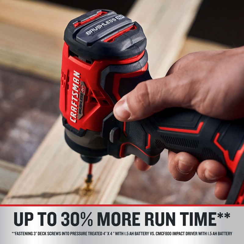 CRAFTSMAN V20 1/4 Inch Cordless Impact Driver Kit with Battery