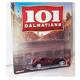 H0T WHEELS 1:64 Scale Diecast Model - 101 Dalmatians Cruella De Vil Vehicle - Kid, Children (3+), Unisex
