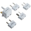 Go Travel Worldwide Adaptor Kit, White, One Size