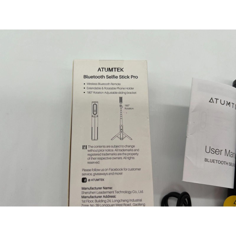 Universal NEW ATUMTEK Extendable 31” 3 in 1 Aluminum Bluetooth