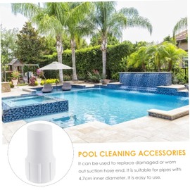 Levemolo 2PCS Pool Vacuum Hose Connector Replacement for Vacuum Hoses Secure Threaded Design for Stable Connection for Swimming Pool Cleaning Machines