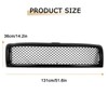 DIBON AUTO Glossy Black Grille Grill For Dodge RAM 1500