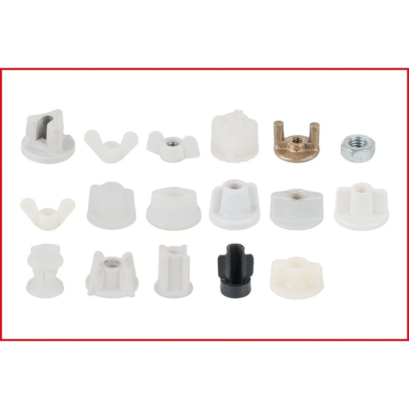 KS Tools 123.0035 Toilet Seat Assembly Key Set 4-Piece