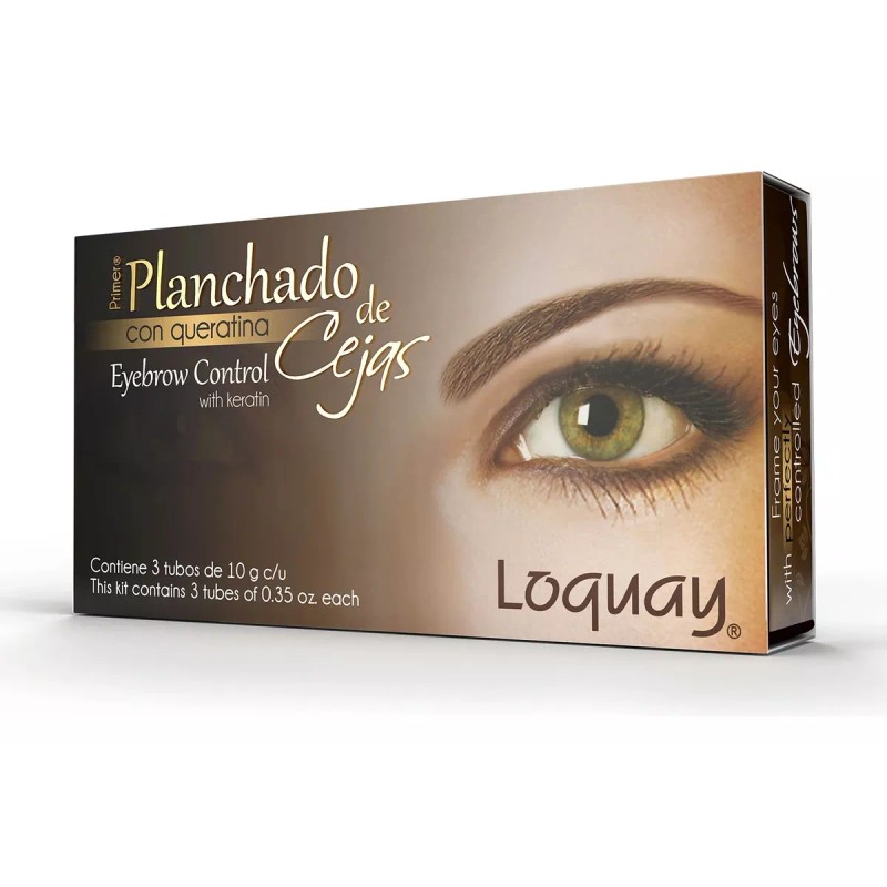Loquay Planchado De Cejas Con Queratina Profesional Loquay®