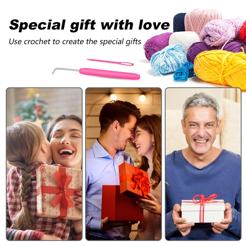 Aulley 1 Set Needle + Hook Crochet for Knitter Knitting