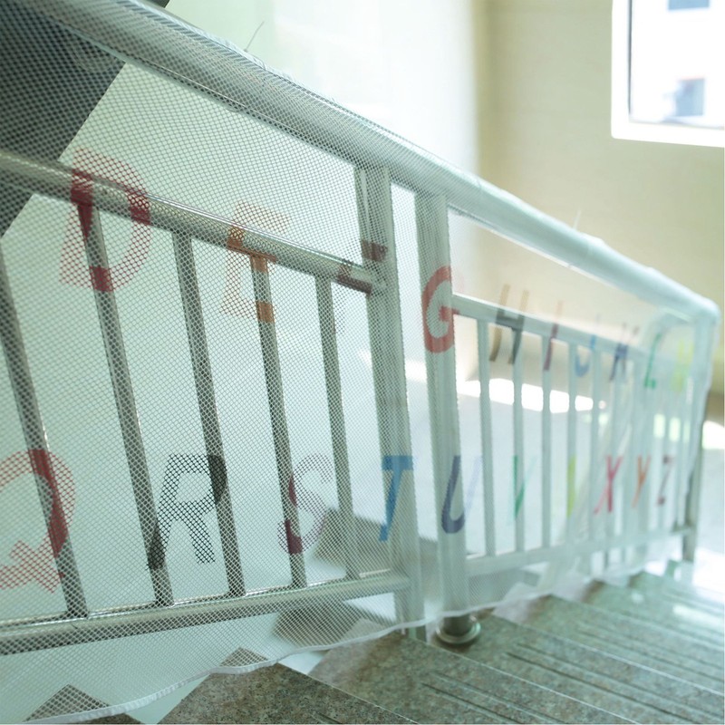 Stairs Net Small Hole Design Weather Resistance Strong Durable Convenient